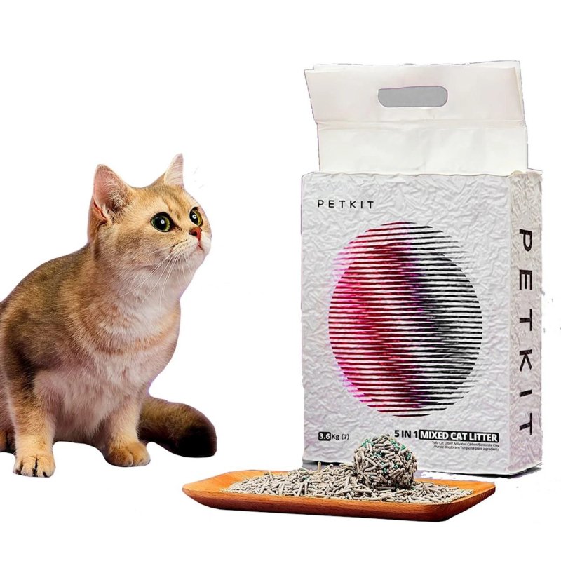 Sanuzel qumu Petkit 5 in 1 Mixed Cat Litter